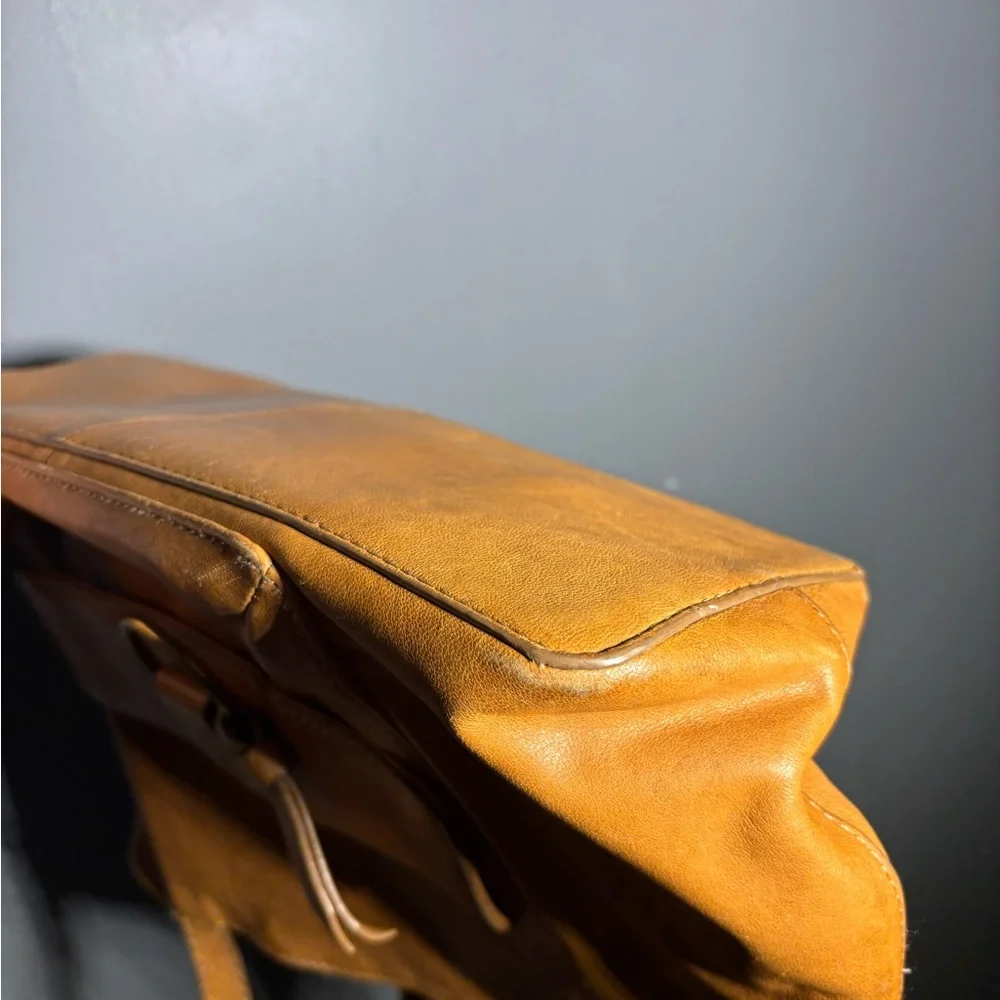 Frye Madison Harness Leather Tote Bag - Picture 11 of 12